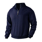 Heritage Knit Half-Zip Sweater