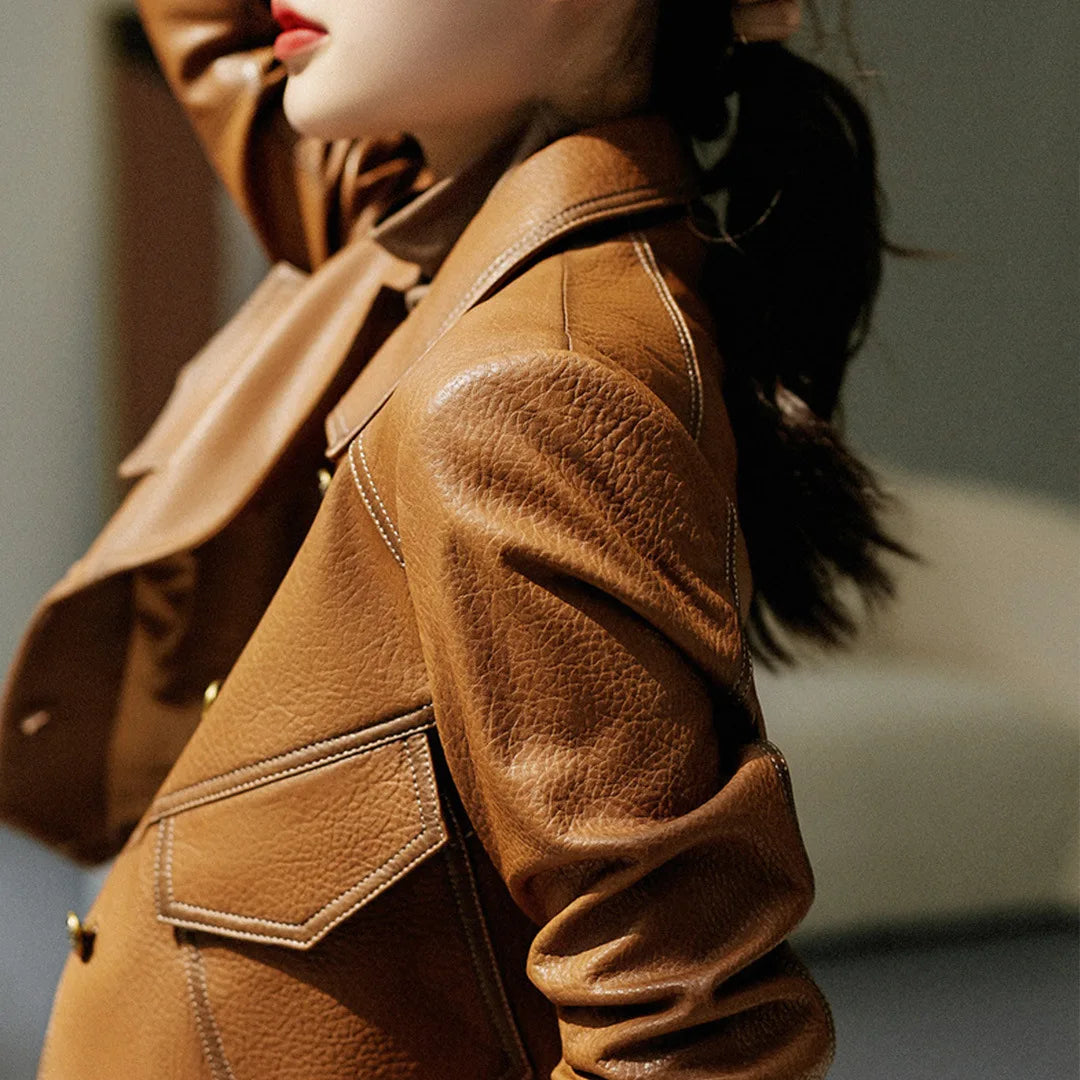 Sofia Leather Jacket