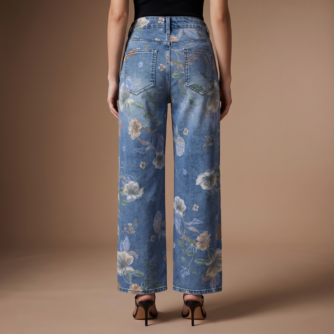 Victoria Wide-Leg Jeans
